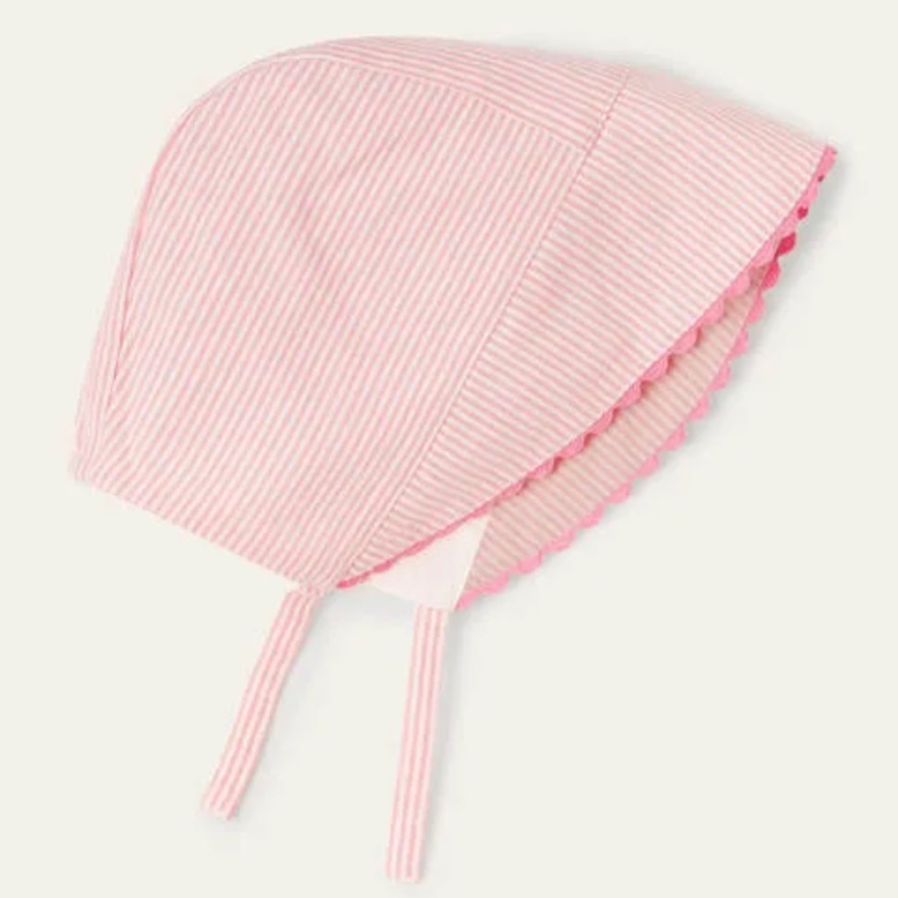 Mini Boden Baby Bonnet. Baby Summer Hat. 6-12 M.